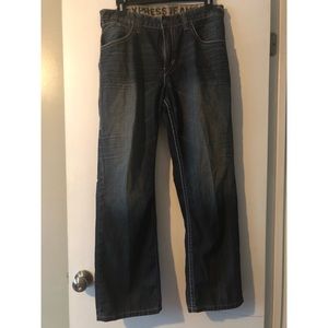 **Express** men’s  Kingston bootcut jeans 34x30